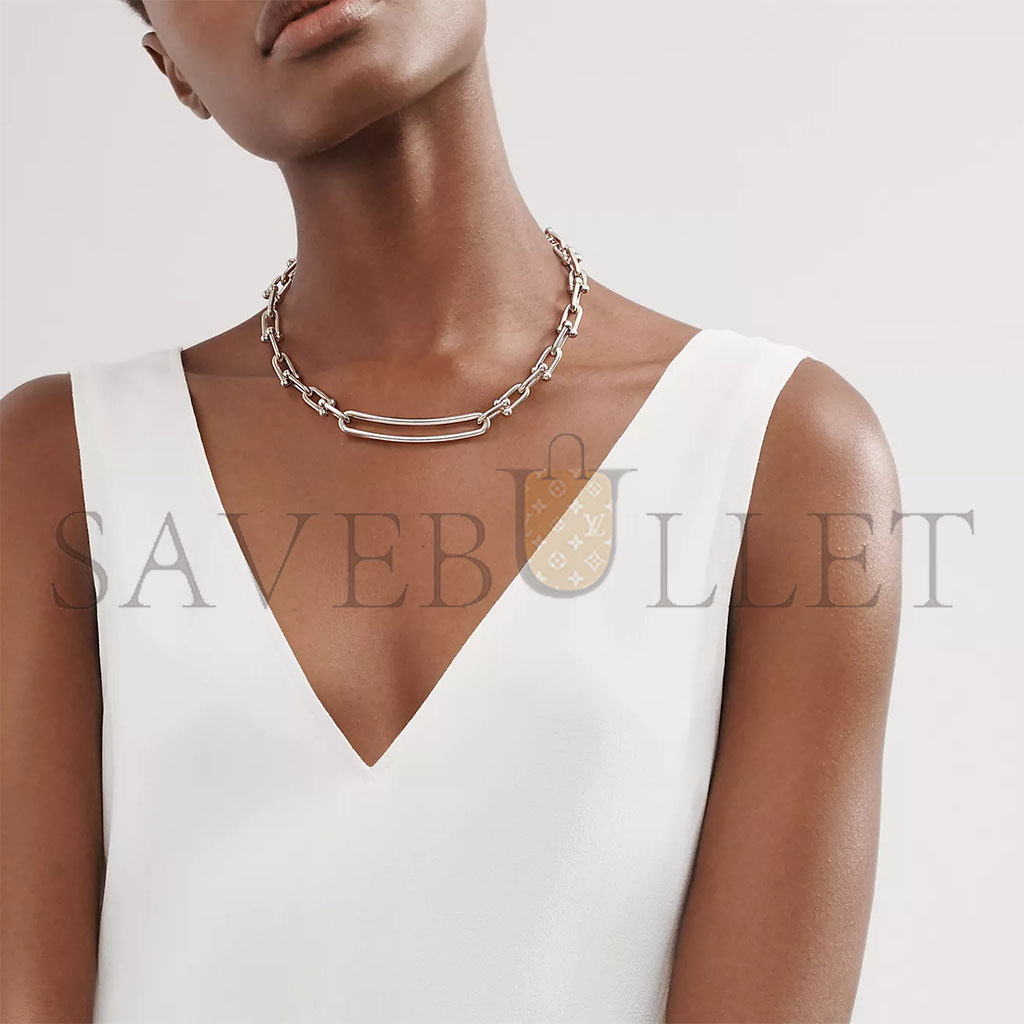 TIFFANY HARDWEAR ELONGATED LINK NECKLACE 63357898